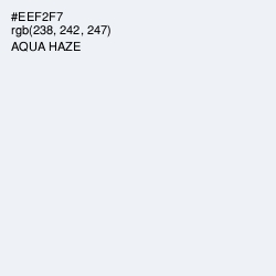 #EEF2F7 - Aqua Haze Color Image